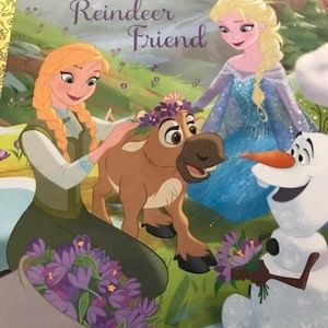 Disney Frozen Book - A New Reindeer Friend